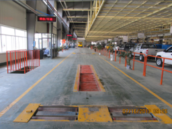 機(jī)動(dòng)車生產(chǎn)廠檢測(cè)線